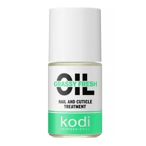 Олія для кутикули, 15 мл аромат: "Трав`янистий свіжий" Grassy Fresh Cuticle oil KODI Professional 