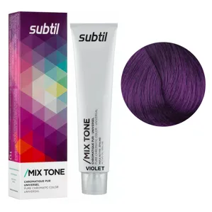 Фiолетовий (VIOLET) Стійка крем-фарба без аміаку, 60 мл MIX TONE SUBTIL