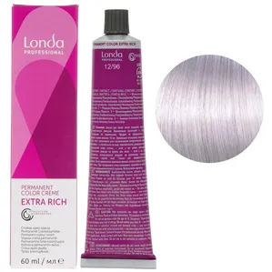12/96 спеціальний блондин сандре фіолетовий Стійка фарба для волосся, 60 мл Permanent Color Londa Professional