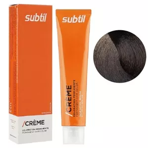 6/32 темний блондин золотисто-перламутровий Стійка фарба 60 мл CREME Permanent Hair Color Subtil  