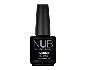 NUB Rubber Top Coat Закріплювач каучуковий для гель-лаку 14мл 