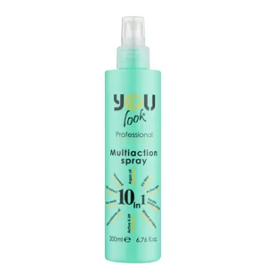 Мультіспрей миттєвої дії 10 в 1 (колір: Зелений), 200 мл Green Multiaction Spray 10 in 1 You look Professional