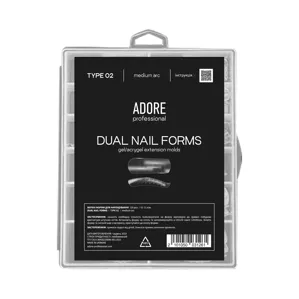 ADORE DUAI Nail Forms  Верхні форми для нарощування № 2 (120шт) 