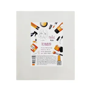 Пеньюар для перукарських робіт 0,9х1,6 м (50 шт в пачці) з поліетилену, колір: ПРОЗОРИЙ Panni Mlada