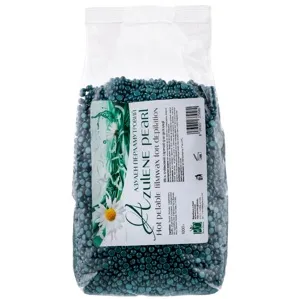 Віск плівковий гарячий для депіляції (в гранулах) АЗУЛЕН перламутровий, 1000 г BELLA DONNA