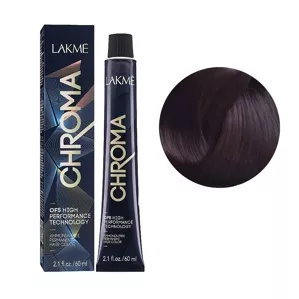 5/45 Крем-фарба для волосся перманентна без аміаку, 60мл Ammonia Free Permanent color CHROMA LAKME