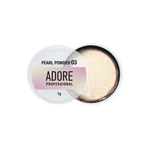 Втирка-перлинна для нігтів, 1 г №03 Pearl Powder ADORE