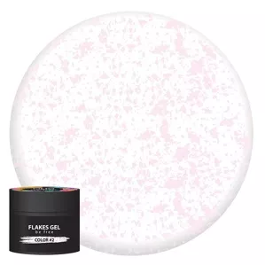 NUB FLAKES Gel Гель для дизайну 5 г №2 Рожевий 
