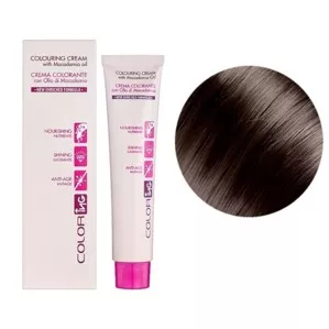 5 світло-каштановий Крем-фарба 60мл Colouring Cream with Macadamia oil ING