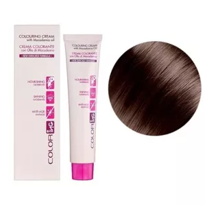 6С шоколадний Крем-фарба 60мл Colouring Cream with Macadamia oil ING
