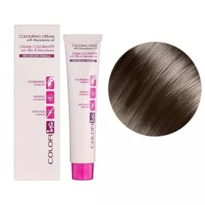 8/1 світлий блондин попелястий Крем-фарба 60мл Colouring Cream with Macadamia oil ING