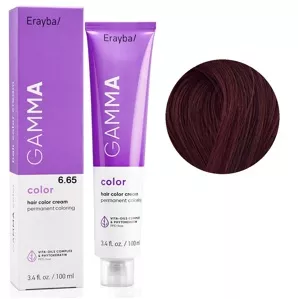 6/65 Перманентна крем-фарба для волосся 100мл GAMMA Color ERAYBA