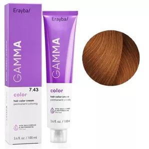 7/43 Перманентна крем-фарба для волосся 100мл GAMMA Color ERAYBA