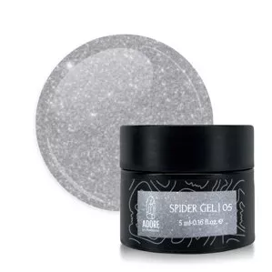 ADORE Spider Gel Гель- павутинка 5мл №05 Срібло