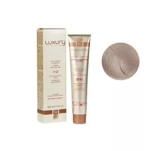 10/21 Платиновий блондин фіолетово-попелястий Крем-фарба для волосся з білим чаєм та екстрактом орхідеї, 100 мл LUXURY Haircolor GREEN LIGHT 