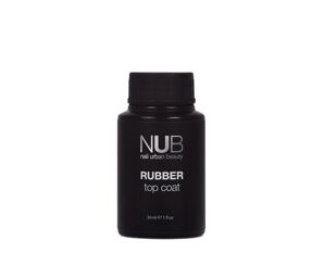 NUB Rubber TOP Coat Фініш каучуковий під гель-лак 30мл 