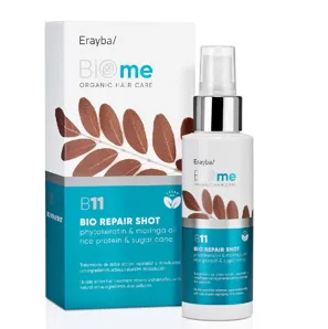 Біолосьон для інтенсивного зволоження та живлення волосся незмивний з фітокератином, 100 мл Bio Repair Shot Lotion B11 BIOme ERAYBA