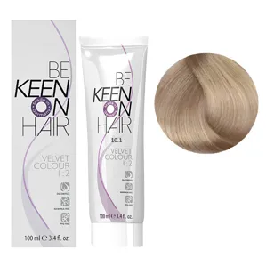 10/1 ультра-світлий попелястий блондин Перманентна крем-фарба без аміаку, 100 мл VELVET COLOUR KEEN