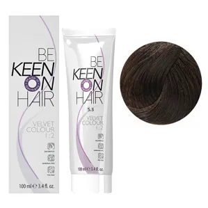 5/3 шатен золотистий Перманентна крем-фарба без аміаку, 100 мл VELVET COLOUR KEEN