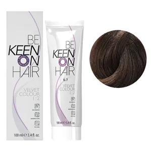 6/7 какао Перманентна крем-фарба без аміаку, 100 мл VELVET COLOUR KEEN