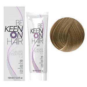 8/0 блондин Перманентна крем-фарба без аміаку, 100 мл VELVET COLOUR KEEN