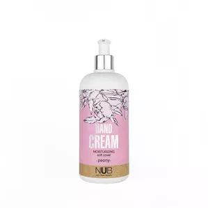 NUB Moisturing Hand Cream Peony Зволожуючий крем для рук з екстрактом кореня півонії 500 мл