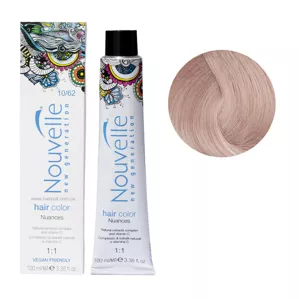 10/62 рожева перлина Фарба для волосся перманентна, 100мл Permanent Hair Color Nouvelle