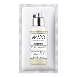 Олія живильна для бороди і шкіри обличчя 3 мл AMARO BEARD OIL FarmaVita