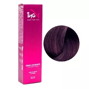 5/222  світло-каштановий екстра-фіолетовий Крем-фарба для волосся стійка, 100 мл Colouring Cream ING