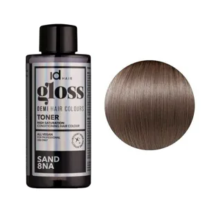 8NA (8/13) Sand Деміперманентна рідка фарба для волосся без аміаку, 75 мл Demi Hair Colours TONER GLOSS ID Hair