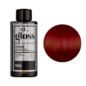 Red (6/66) Деміперманентна рідка фарба для волосся без аміаку, 75 мл Demi Hair Colours TONER GLOSS ID Hair