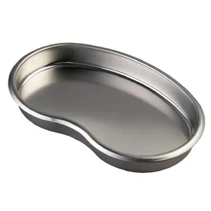 Лоток металевий для стерелізація і обробки інструментів, розмір: 210мм*140мм*20мм   арт.306