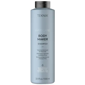 Шампунь для надання об`єму тонкому волоссю, 1000 мл 44611 Shampoo BODY MAKER Hair Care TEKNIA LAKME