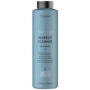 Шампунь міцелярний для глибокого очищення волосся, 1000 мл 44311 Shampoo PERFECT CLEANSE Hair Care TEKNIA LAKME
