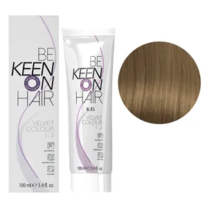 8/31 золотисто-попілястий блондин Перманентна крем-фарба без аміаку, 100 мл VELVET COLOUR KEEN