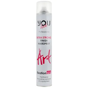 Лак для волосся екстрасильної фіксації, 500 мл Finish Hairspray EXTRA STRONG ART You look Professional