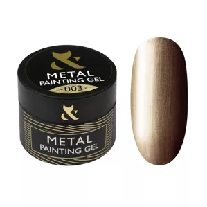F.O.X Metal Paint Gel Металізована гель-фарба 5мл №003 Золото