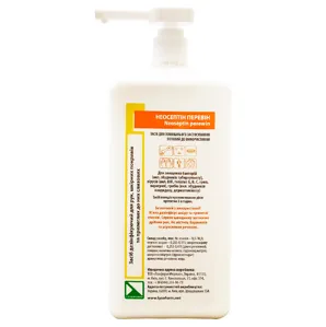 Антисептик для обробки слизових, обробки рук і шкіри, 1000 мл Неосептін перевін