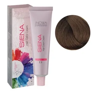 7/7 середній блондин коричневий Фарба для волосся стійка, 90мл  SIENA Chromatic Save jNOWA Professiona