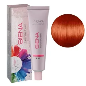 8/43 світлий блондин червоно-золотистий  Фарба для волосся стійка, 90мл  SIENA Chromatic Save jNOWA Professiona