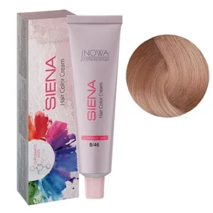 8/46 світлий блондин червоно-фіолетовий Фарба для волосся стійка, 90мл  SIENA Chromatic Save jNOWA Professiona