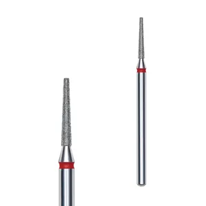 Фреза діамантова УСІЧЕНИЙ КОНУС ЧЕРВОНИЙ діаметр 1,6 мм / робоча частина 10 мм EXPERT (FA70R016/10) STALEKS PRO