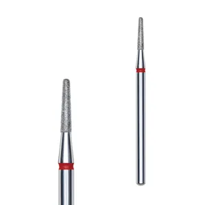 Фреза діамантова УСІЧЕНИЙ КОНУС ЧЕРВОНИЙ діаметр 1,8 мм / робоча частина 8 мм EXPERT (FA70R018/8) STALEKS PRO