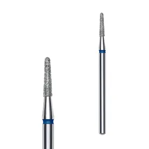 Фреза діамантова УСІЧЕНИЙ КОНУС СИНІЙ діаметр 1,8 мм / робоча частина 8 мм EXPERT (FA70B018/8) STALEKS PRO