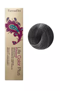 6/11 світло-каштановий насичено попелястий Фарба для волосся 100 мл.Life Color Plus FarmaVita