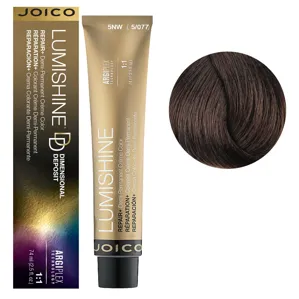 5NW (5/077) Деміперманентна крем-фарба без аміаку подвійної пігментаціїї, 74 мл Demi-Permanent Color Dimensional Deposit LumiShine  JOICO