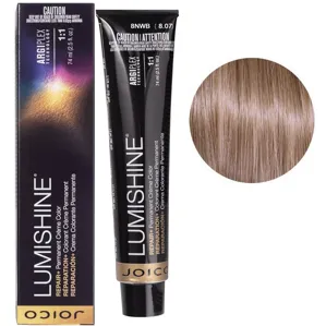 8NWB (8,07) Перманентна крем-фарба для волосся, 74 мл Permanent Creme Color Repair+ LumiShine JOICO