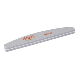 Баф-шліфувальник для нігтів 180/180 грит півмісяць Half Heart