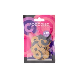 Змінні файли-кільце для педикюрного диска 240 грит PODODISC "М" (50 шт) PDFR-20-240 STALEKS PRO