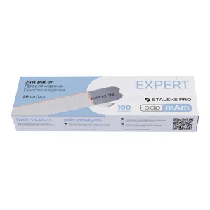 Набір змінних файлів БІЛІ papmAm (50шт) для пилки прямої 100 грит EXPERT 22 (DFCE-22-100w) STALEKS PRO